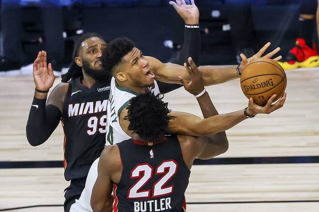 Die NBA-Playoffs Milwaukee Bucks gegen Miami Heat scheiterten immer noch